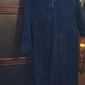 Women's Navy Blue Robe